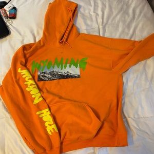 KANYE WEST WYOMING HOODIE (ORANGE)
